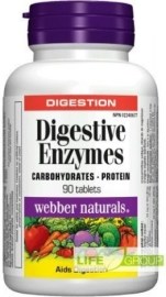 Webber Naturals Tráviace enzýmy 90tbl