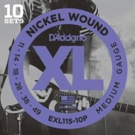 D´addario EXL115-10P - cena, porovnanie