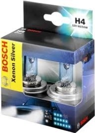 Bosch H4 Xenon Silver P43t 60/55W 2ks