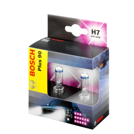 Bosch H7 Plus 90 PX26d 55W 2ks