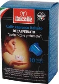 Italcaffé Espresso Decaffeinato 10x5g