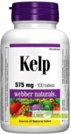 Webber Naturals Kelp 575mg 100tbl - cena, porovnanie