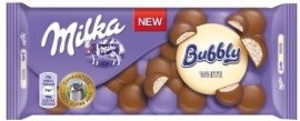 Milka Bubbly White 100g