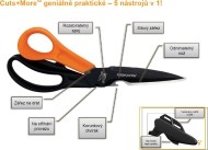 Fiskars Nožnice Cuts + More viacúčelové 715692 - cena, porovnanie