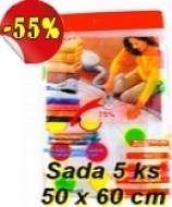 Vákuové vrecia 50x60cm - sada 5ks - cena, porovnanie