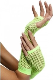 Zelené sieťované rukavice
