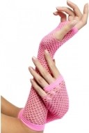 Ružové sieťované rukavice - cena, porovnanie