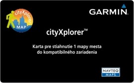 Garmin cityXplorer Card