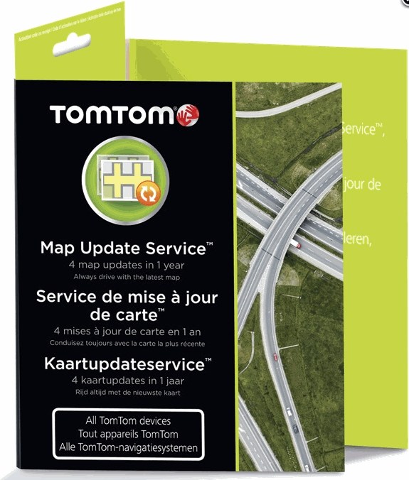 TomTom Map Update Service Card 1 Year Pricemania