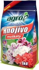 Agro CS Organicko-minerálne hnojivo na muškáty 1kg