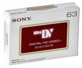 Sony DVM63HDV miniDV 63min 1ks