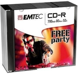 Emtec ECOC801052SL CD-R 700MB 10ks