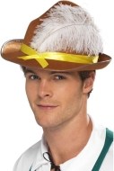 Bavorský klobúk hnedý - cena, porovnanie