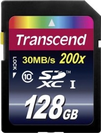 Transcend SDXC Class 10 128GB