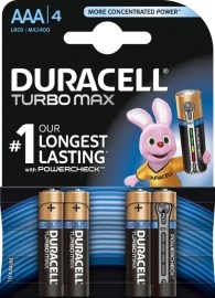 Duracell Turbo AAA 4ks
