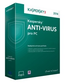 Kaspersky Anti-Virus 2015 CZ 1 PC 1 rok