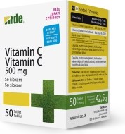 Virde Vitamín C so šípkami 50tbl - cena, porovnanie