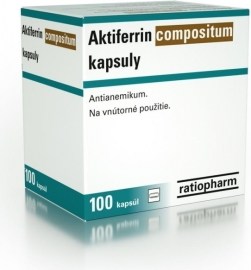 Ratiopharm Aktiferrin Compositum 100tbl