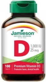 Jamieson Vitamin D3 1000IU 100tbl