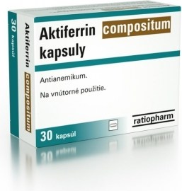 Ratiopharm Aktiferrin Compositum 30tbl