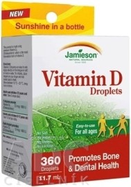 Jamieson Vitamín D kvapky 11.7 ml