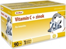 Dr. Max Pharma Vitamin C + Zinok 90tbl