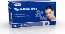 Dr. Max Pharma Vápnik-Horčík-Zinok 100tbl