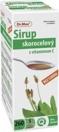 Dr. Max Pharma Sirup skorocelový s vitamínom C 260g