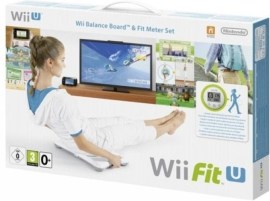Nintendo Wii Fit U + Fitmeter + Balanceboard