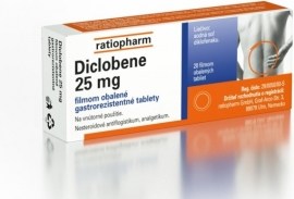 Ratiopharm Diclobene 25mg 20tbl