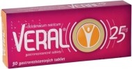 Herbacos Recordati Veral 25mg 30tbl - cena, porovnanie