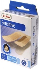 Dr. Max Pharma Sensitive 19x72mm 10ks + 25x72mm 10ks