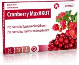 Dr. Max Pharma Cranberry MaxAKUT 10tbl