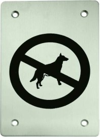 Tupai Piktogram zákaz vodenia psov