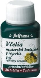 MedPharma Včelia materská kašička + Propolis 37tbl
