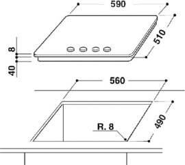 Whirlpool GOR 6416 NB