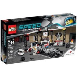 Lego Speed Champions - Zastávka v boxoch pre McLaren Mercedes 75911