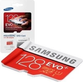 Samsung Micro SDXC Evo+ Class 10 128GB