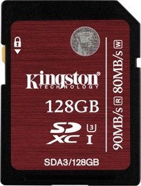 Kingston SDXC UHS-I Class 10 128GB