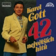Karel Gott - 42 NEJVETSICH HITU - cena, porovnanie