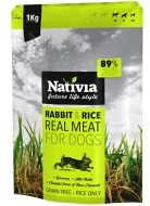 Nativia Real Meat Rabbit & Rice 1kg - cena, porovnanie