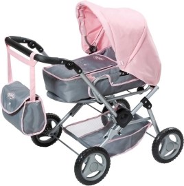 Zapf Creation Baby Born - Kočík trojkolesový pre dvojičky