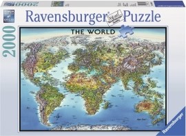 Ravensburger Mapa sveta - 2000