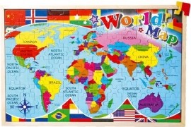 Rakonrad Mapa sveta