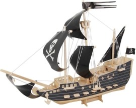 Woodcraft 3D Pirátská loď