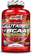 Amix Glutamine + BCAA 360kps - cena, porovnanie
