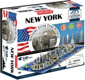 4D Cityscape Time panorama New York - 840