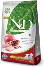 ND Grain Free Dog Puppy S/M Chicken&Pomegranate 2.5kg