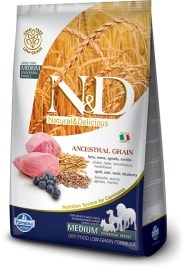 ND Low Grain Dog Adult Lamb & Blueberry 2.5kg