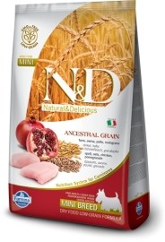 ND Low Grain Dog Adult Mini Chicken & Pomegranate 2.5kg